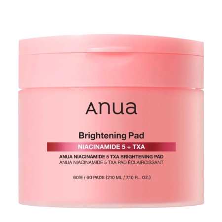 Anua - Niacinamide 5 TXA Brightening Pad - Aufhellende Gesichtspads - 210ml/60 Stück