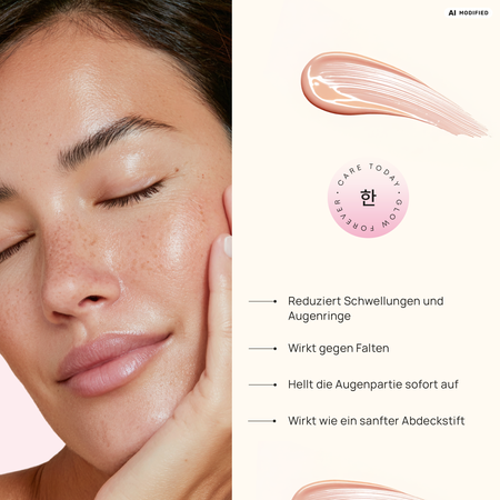 HanGlow - Darkless - Pink BB Eye Cream - Creme - Abdeckstift für die Unteraugenpartie - 15ml