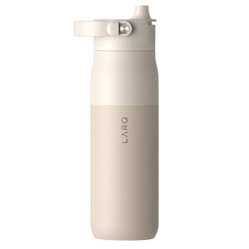 LARQ - Bottle PureVis 2 - Intelligente, Selbstreinigende Wasserfilterflasche, UV-C-Licht - Mojave Dune – 680ml