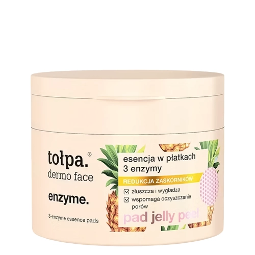 Tołpa - Dermo Face Enzyme - Pad Jelly Peel - Essence in Pads mit 3 Enzymen - 50 Stk.
