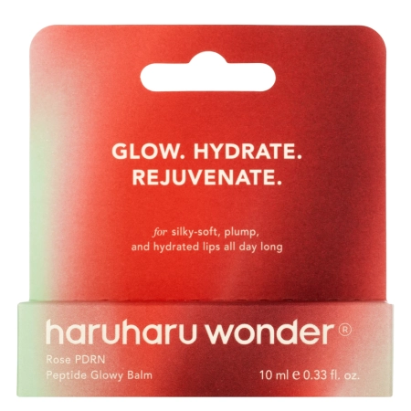 Haruharu Wonder - Rose PDRN Peptide Glowy Balm - Feuchtigkeitsspendender Lippenbalsam - 10 ml