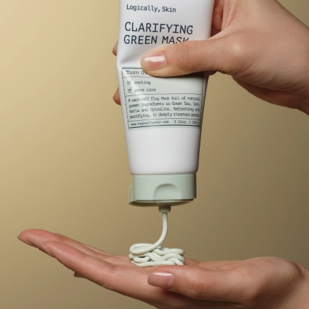 Logically, Skin - Clarifying Green Mask - Reinigende Tonerde Gesichtsmaske - 100g