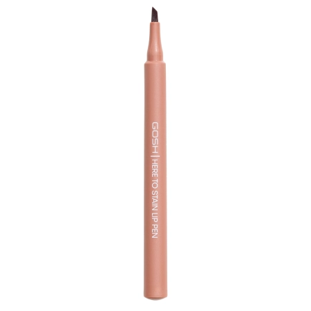 GOSH - Here To Stain Lip Pen - Langanhaltender Lippenkonturenstift in Stiftform - 004 Mocha Stain - 1 ml