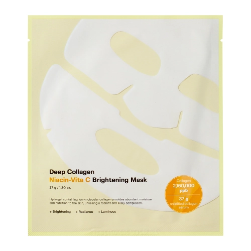 Sungboon Editor - Deep Collagen Niacin Vita C Brightening Mask - Aufhellende Hydrogel-Gesichtsmaske - 1pc/37g