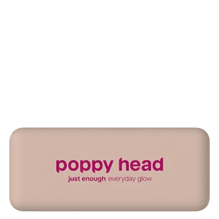 Poppy Head - Just Enough Everyday Glow Eyeshadow Palette - Lidschattenpalette mit schimmerndem Finish - 01 Shine Agenda - 4,8g