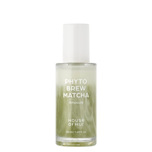 House of Hur - Phyto Brew Matcha Ampoule - Feuchtigkeitsspendende und strahlkraftverleihende Ampulle - 50 ml