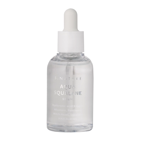 S.Nature - Aqua Squalane Serum - Feuchtigkeitsspendendes Gesichtsserum mit Squalan - 50ml