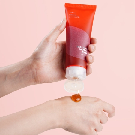 Isntree - Real Rose Calming Mask - Lindernde Rosenmaske - 100ml