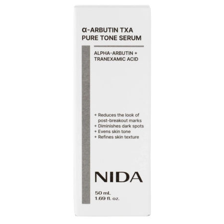  NIDA - α-Arbutin TXA Pure Tone Serum – Aufhellendes Gesichtsserum – 50 ml