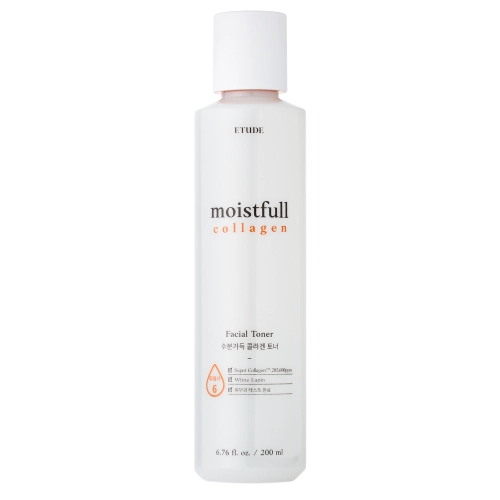 Etude House - Moistfull Collagen Toner - Feuchtigkeitsspendendes Gesichtswasser mit Kollagen - 200 ml
