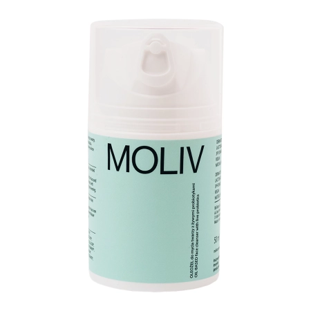 MOLIV - Oleogesichtsreinigungsgel mit lebenden Probiotika - 50ml