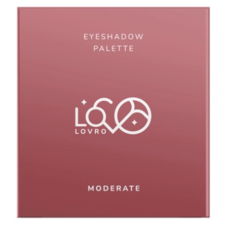 LOVRO – Eyeshadow Palette Moderate – Lidschattenpalette – 8 g
