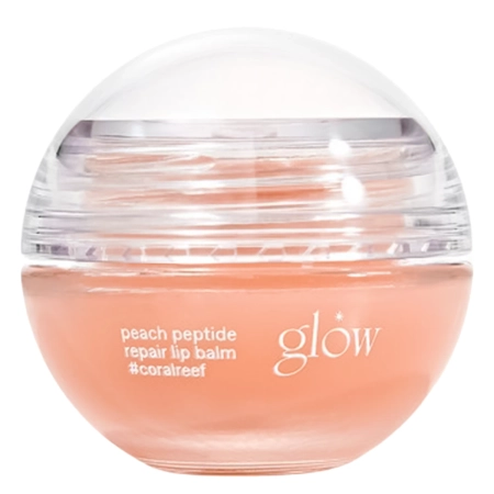 glow - Peach Peptide Repair Lip Balm - Lippenbalsam mit Peptiden - #Coralreef - 8 g