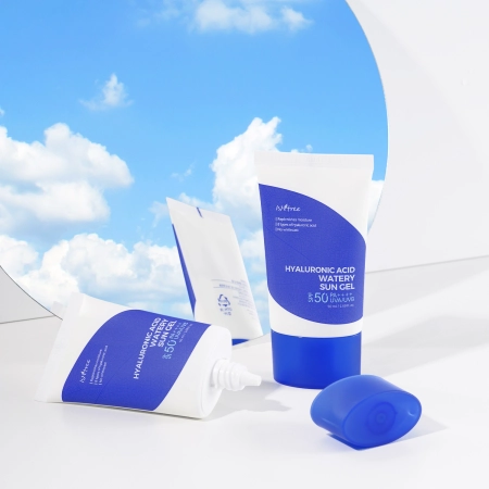 Isntree - Hyaluronic Acid - Watery Sun Gel SPF50+/PA++++ - Leichte Sonnenschutzcreme für das Gesicht - 50ml