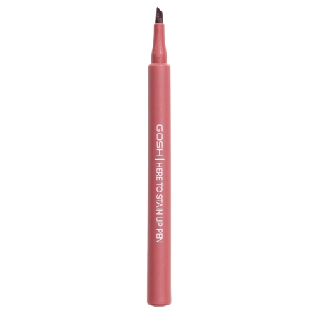 GOSH - Here To Stain Lip Pen - Langanhaltender Lippenkonturenstift in Stiftform - 008 Ruby Stain - 1ml