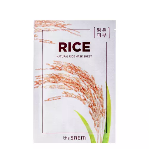 Die Saem - Natural Rice Mask Sheet - Reismaske in einem Tuch - 21ml
