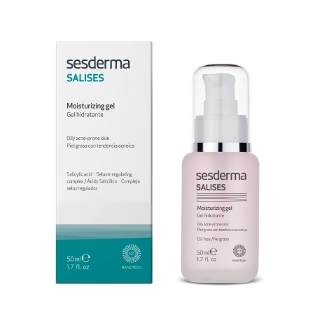 Sesderma - Salises - Moisturizing Gel - Gel für fettige und zu Akne neigende Haut - 50ml