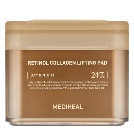 Mediheal - Retinol Collagen Lifting Pad Day & Night - Straffende Pads mit Retinol - 100pcs/180ml