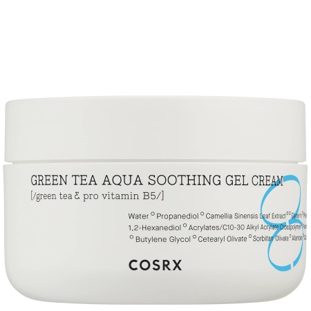Cosrx - Hydrium Green Tea Aqua Soothing Gel Cream - Lindernde Creme mit Grüntee-Extrakt - 50ml