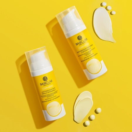 BasicLab - Aufhellung und Glättung - Antioxidative Vitamin C Creme mit leichter Textur - 50ml