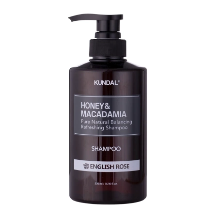 Kundal - Honey & Macadamia Nature Shampoo - Shampoo - English Rose - 500ml 