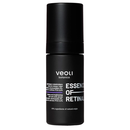 Veoli Botanica - Essence of Retinal - Straffendes und aufhellendes Serum für Gesicht und Hals mit 0,06 % Retinal - 30ml 