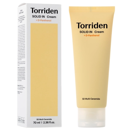 Torriden - Solid In - Ceramide Cream - Lindernden und feuchtigkeitsspendende Creme mit Ceramide und Trehalose - 70ml