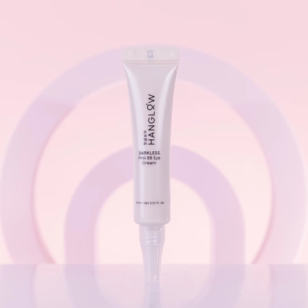 HanGlow - Darkless - Pink BB Eye Cream - Creme - Abdeckstift für die Unteraugenpartie - 15ml