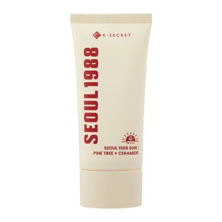 K-SECRET - K-SECRET - SEOUL 1988 Sun : Pine Tree + Ceramide 50+ PA++++ - Feuchtigkeitsspendende Gesichtscreme mit Filter - 50ml