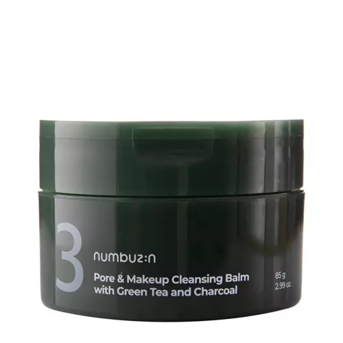 Numbuzin - Pore&Makeup Cleansing Balm With Green Tea And Charcoal - Gesichtsreinigungsbalsam - 85g