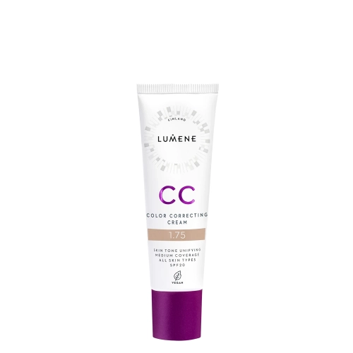 Lumene - CC Color Correcting Cream SPF 20 – Korrigierende CC-Foundation – 1,75 – 30ml