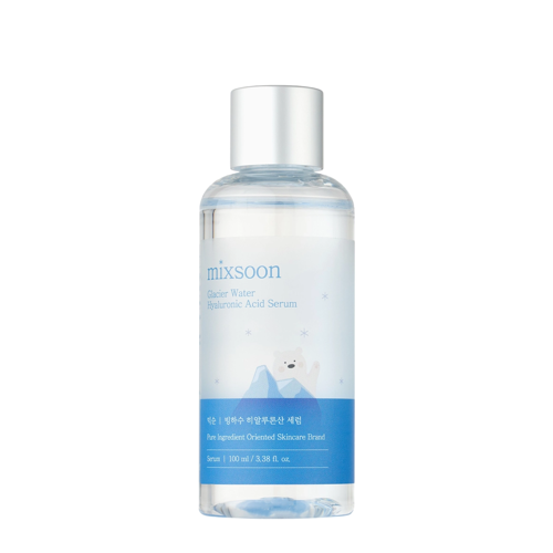 Mixsoon - Glacier Water Hyaluronic Acid Serum - Hyaluronsäure und Gletscherwasser Serum - 100ml