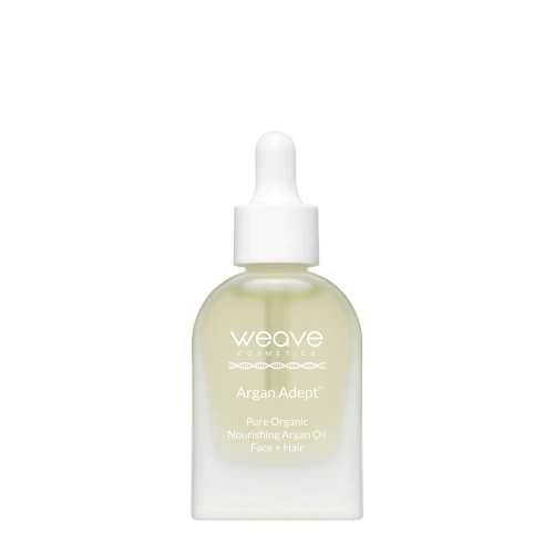 Weave Cosmetics - Argan Adept - Organisches Gesichts- und Haaröl - Kaltgepresst und Deodoriert - 30ml