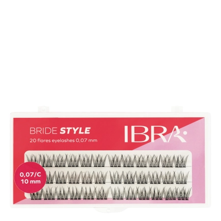 Ibra Makeup - Wimpernbüschel Bride Style - 10 mm