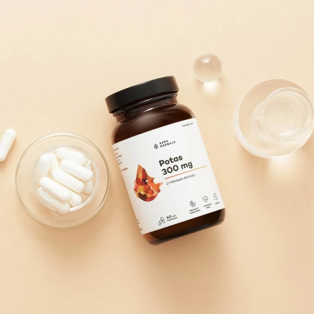 Aura Herbals - Kaliumcitrat - Kalium 300 mg - Kapseln - 60 Stück