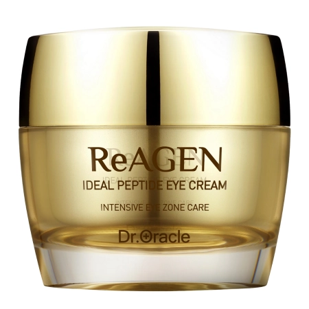 Dr Oracle - ReAGEN Ideal Peptide Eye Cream - Reichhaltige Anti-Aging Augencreme mit Edelweiß-Stammzellenextrakt und Peptiden - 20m