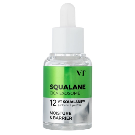 VT Cosmetics - Squalane Cica Exosome S4 Moisture Ampoule - Feuchtigkeitsspendende Ampulle für das Gesicht - 30 ml