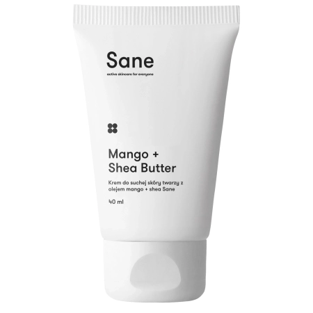 Sane - Mango + Shea Butter - Creme für trockene Haut mit Mangobutter und Sheabutter - 40ml