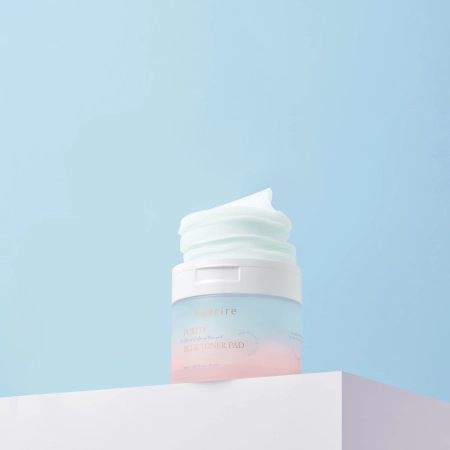 Aperire - Purity Blue Toner Pad - Feuchtigkeitsspendende und beruhigende Gesichtspads - 70 Stk./140 ml