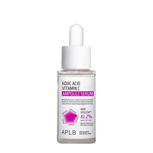 APLB - Kojic Acid Vitamin C Ampoule Serum - Revitalisierendes Gesichtsserum - 40ml