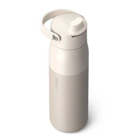 LARQ - Bottle Swig Top - Thermosflasche mit Strohhalm - Mojave Dune - 680ml