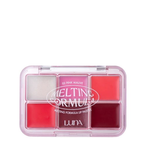 LUNA - Melting Formula Lip Palette - Lippen-Gloss-Palette - 02 Pink Mauve - 10,2g