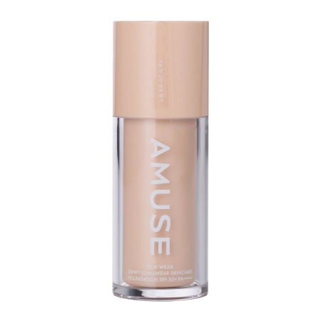 Amuse - Dew Wear Foundation SPF50 PA++++ - Foundation mit Gel-Konsistenz - 02 Healthy - 35ml