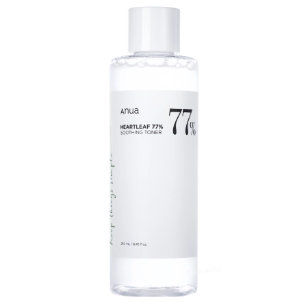 Anua - Heartleaf 77% Soothing Toner - Linderndes Gesichtswasser - 250ml