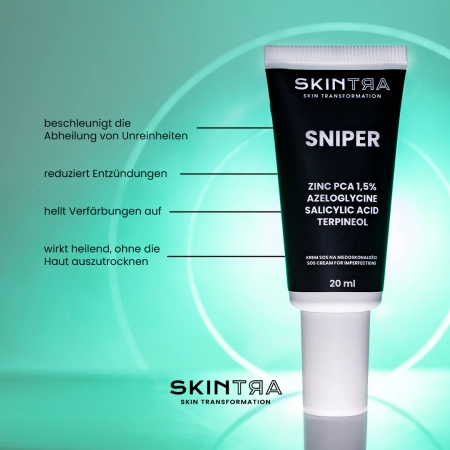 SkinTra - Sniper - Creme für Unvollkommenheiten - 20ml 
