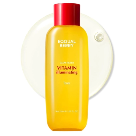 EQQUALBERRY - Vitamin Illuminating Toner - Aufhellendes Vitamin-Gesichtswasser - 150ml