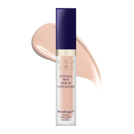 Claresa - Natural Skin Serum Concealer - Serum-Korrektor mit natürlichem Finish - 1P Peach - 7ml