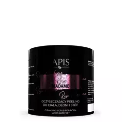 Apis - Rose Madame - Reinigendes Körper-, Hand- und Fuß-Peeling - 700g