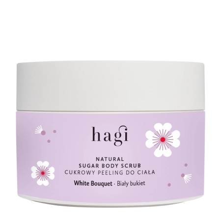 Hagi - Zucker-Körperpeeling - Weißes Bouquet - 200g