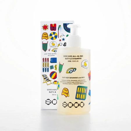 SOOO - Swim Kids All-in-One Bad & Shampoo - 2-in-1-Gel - 300 ml